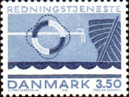 Danemark Poste N** Yv: 792 Mi:787 Redningstjeneste Sauvetage En Mer - Ongebruikt