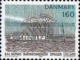 Danemark Poste N** Yv: 737 Mi:735 KAJ Munks Barndomshejm Opager Lolland - Unused Stamps