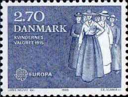 Danemark Poste N** Yv: 753 Mi:750 Europa Droit De Votre Des Femmes - Unused Stamps