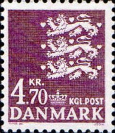 Danemark Poste N** Yv: 728 Mi:726 Armoiries - Ongebruikt