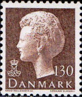 Danemark Poste N** Yv: 722 Mi:634 M Reine Margrethe II Buste - Neufs