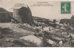A27- 81) CASTRES (TARN) LE SIDOBRE - LE ROC D' AFEGNAL - CARRIERE DE GRANIT - (ANIMEE) - Castres