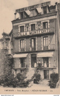 A27-65) LOURDES - PENSION DE FAMILLE - VILLA MONTFORT - PENIN PEYROT - (ANIMEE - 2 SCANS) - Lourdes