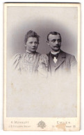 Fotografie H. Mohaupt, Emden, Gr. Osterstrasse 30, Portrait Eines Elegant Gekleideten Paares  - Personnes Anonymes