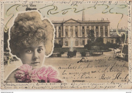 A22- BORDEAUX - ARTISTE FEMME  "LITIE  ROMA"  - PAR REUTLINGER A PARIS  - (OBLITERATION DE 1905 - 2 SCANS) - Künstler