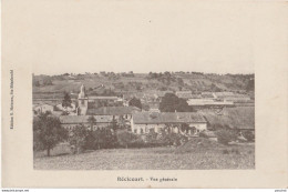 A19- 55)  RECICOURT (MEUSE)  VUE GENERALE -  (EDITEUR E. MOISSON - 2 SCANS) - Other & Unclassified