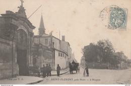 A15- 79) SAINT FLORENT, PRES NIORT - L'HOSPICE- (ANIMÉE - ATTELAGE CHEVAL) - Autres & Non Classés