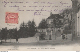 A14- 37) CERE (INDRE ET LOIRE) MAIRIE ET ECOLE - (ANIMEE) - Autres & Non Classés