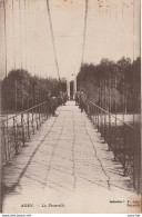 A11- 47) AGEN - LA PASSERELLE - (ANIMEE - MILITAIRES - 2 SCANS) - Agen