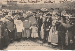 A9-56) NOCES BRETONNES - ENVIRONS D'AURAY - COLLECTION LAURENT - (TRES ANIMEE - FOLKLORE -2 SCANS) - Autres & Non Classés