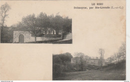 A9-47) LE RIEU (LOT ET GARONNE) DOLMAYRAC , PAR SAINTE LIVRADE  -  EN 1911 - ( 2 SCANS ) - Other & Unclassified