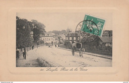 A1- 61) LAIGLE (ORNE) RUE DE LA GARE - (ANIMEE) - L'Aigle