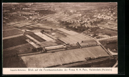 AK Halstenbek / Holstein, Blick Auf Die Forstbaumschulen Der Firma H. H. Pein, Luftbild  - Autres & Non Classés