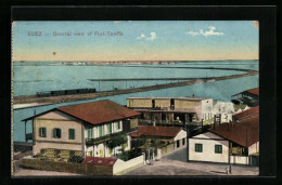 CPA Suez, General View Of Port-Tewfik  - Sonstige & Ohne Zuordnung