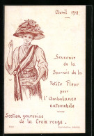 AK Geneve, Souvenir De La Journee De La Petite Fleur L` Ambulance Automobile  - Other & Unclassified