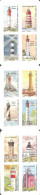 FRANCE 2020 LIGHTHOUSES BOOKLET WITH PANE OF 12** - Phares