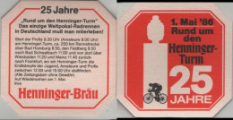 5006716 Bierdeckel Quadratisch - Henninger - Beer Mats