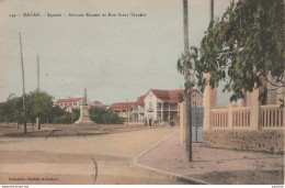  B21- DAKAR (SENEGAL) AVENUE ROUME ET  RUE VINCENT - (ANIMEE - 2 SCANS) - Sénégal