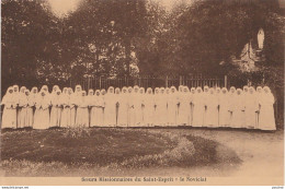 SOEURS MISSIONNAIRES DU SAINT ESPRIT - LE NOVICIAT + DOS TAMPON ECOLE DES PETITS CLERC ST JOSEPH ALLEX DROME - 2 SCANS  - Missionen