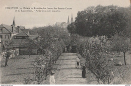 CHARTRES - MAISON DE RETRAITE DES DAMES DES SACRES COEURS ET DE L'ADORATION - NOTRE DAME DE LOURDES - (ANIMEE - 2 SCANS) - Chartres