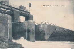 B9-80) LE CROTOY (SOMME)  LES ECLUSES  - (2 SCANS) - Le Crotoy