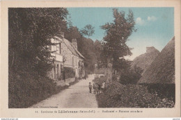 B6-76) ENVIRONS DE LILLEBONNE (SEINE INFERIEURE) RADICATEL - MAISONS SOUS BOIS - (ANIMEE -  ENFANTS VILLAGEOIS -2 SCANS) - Lillebonne