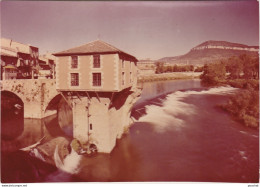 B6- 12) MILLAU (AVEYRON) "LA CITE DU GANT" LE MOULIN DU VIEUX PONT SUR LE TARN - MUSEE DE MILLAU - (2 SCANS) - Millau