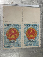 VIET NAM Stamps PRINT ERROR-1980-(tem In Lõi -6xu National Emblem )1-STAMPS-vyre Rare - Vietnam