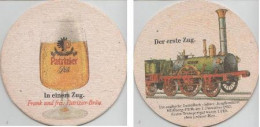 5000693 Bierdeckel Rund - Patrizier - Dampflok Adler Jungfernfahrt - Beer Mats