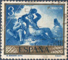 Espagne Poste Obl Yv: 910 Mi:1116 Ed:1219 El Bebedor Goya (Obl.mécanique) - Usados