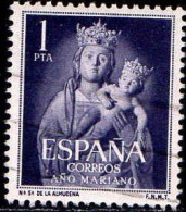 Espagne Poste Obl Yv: 850 Mi:1035 Ed:1139 Año Mariano N.S.de La Almudena (Obl.mécanique) - Gebruikt