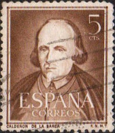 Espagne Poste Obl Yv: 821 Mi:994 Calderon De La Barca (Lign.Ondulées) - Used Stamps