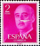 Espagne Poste N** Yv: 865A Mi:1051b Ed:1158 General Franco (Petit Def) (voir Scan) - Unused Stamps