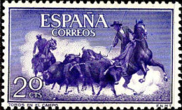Espagne Poste N** Yv: 944 Mi:1152 Toros En El Campo Ed:1255 - Unused Stamps