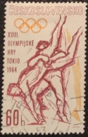CECOSLOVACCHIA 1963 GIOCHI OLIMPICI DI TOKIO  LOTTA - Oblitérés