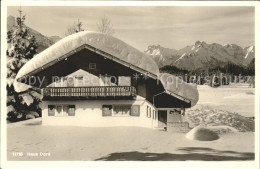 71867652 Sonthofen Oberallgaeu Haus Dora Wintersportplatz Alpenpanorama Sonthofe - Sonthofen