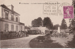 C17-77) PROVINS - LE JARDIN GARNIER ET SA VILLA - VUE PRISE AU NORD - 1933 - Provins