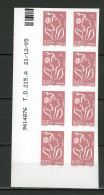BH-20 Belle Variété Marianne De Lamouche N° 3757bc ** Non Dentelé Sans Phosphore En Coin Daté  A Saisir !!! - Unused Stamps