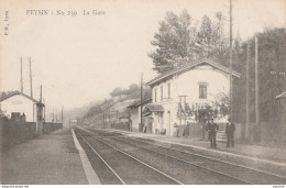 C16-38) FEYSIN (ISERE) LA GARE - ( ANIMEE - 2 SCANS ) - Other & Unclassified