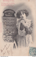 C15-54) MACARONS DE NANCY - SPECIALITE DU PAYS - EDIT. BERGERET 1904 - ( 2 SCANS )  - Nancy