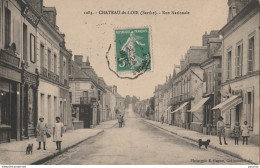 C15-61) ALENCON - ENTREE DE LA PLACE D ' ARMES - ( ANIMEE ) - Chateau Du Loir