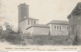 C14-32) SEISSAN (GERS) VIEUX CHATEAU ET MAIRIE - 1903 - ( 2 SCANS ) - Other & Unclassified