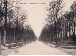 C14-78) POISSY - L'ENTREE DE LA FORET - ( 2 SCANS ) - Poissy