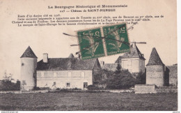 C11-71) CHATEAU DE ST HURUGE ( SAONE ET LOIRE) - 1917 - ( 2 SCANS )   - Other & Unclassified