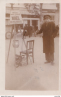 13) MARSEILLE - CARTE PHOTO - 1949 - ARMEE DU SALUT - NOEL DES MALHEUREUX - DE SERVICE A LA MARMITE SUR LA CANNEBIERE - The Canebière, City Centre