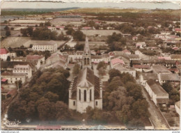 C5-32) PLAISANCE DU GERS (GERS) LE QUARTIER DE L' EGLISE - VUE AERIENNE - ( 2 SCANS ) - Autres & Non Classés