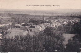 C2-47) BUZET SUR BAISE (LOT ET GARONNE) PANORAMA - 1928 - ( 2 SCANS ) - Autres & Non Classés