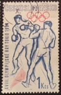 CECOSLOVACCHIA 1963 GIOCHI OLIMPICI DI TOKIO  BOXE - Used Stamps