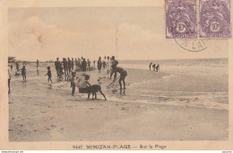 C18-40) MIMIZAN PLAGE (LANDES) SUR LA PLAGE - ANIMATION - Mimizan Plage