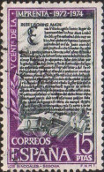 Espagne Poste Obl Yv:1821 Mi:2061 Ed:2166 V Cent.de La Imprenta (cachet Rond) - Used Stamps